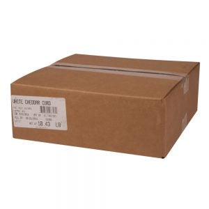 CHEESE CURD WHITE 1-10# P/L | Corrugated Box