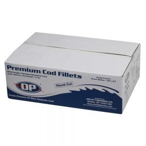 Atlantic Cod Fillets | Corrugated Box