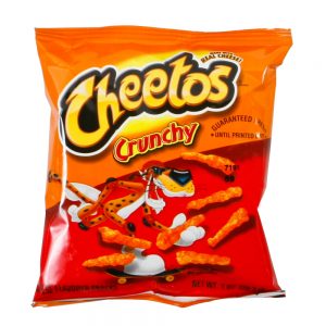 Crunchy Cheese Flavored Snacks | Packaged