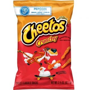 Crunchy Cheese Flavored Snacks | Packaged