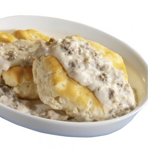 White Gravy Sausage | Styled