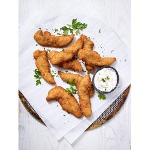 57-87 Count Average Crumb Coated Chicken Tenders | Styled