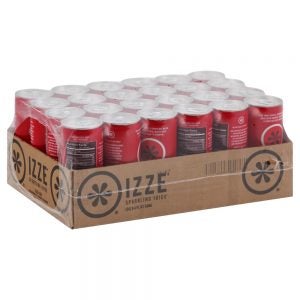 JUICE SPRKLG POMGRNTE 24-8.4FLZ IZZE | Corrugated Box