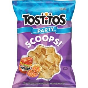 Party Size Scoops Tortilla Chips | Packaged