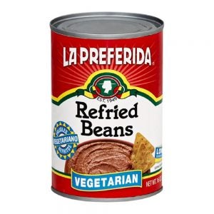 Veg Refried Beans 1-16 oz | Packaged