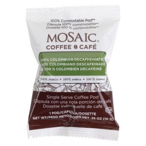 100% Colombian Single Serve Decaf Coffee | Packaged
