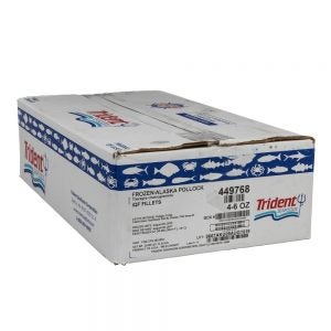 Alaskan Pollock Fillets | Corrugated Box