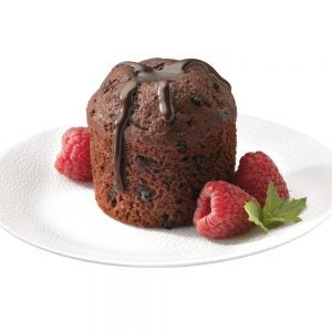 CAKE CHOC HFUDG MINI 2.8Z 24CT BISTRO | Styled