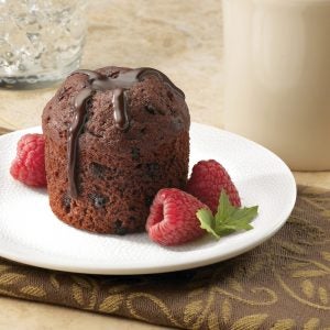 CAKE CHOC HFUDG MINI 2.8Z 24CT BISTRO | Styled