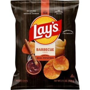 Party Size BBQ Flavored Potato Chips | Packaged