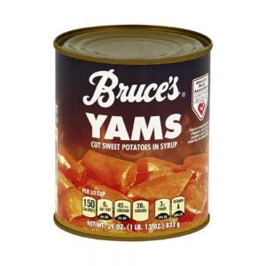 Cut Yams | Packaged