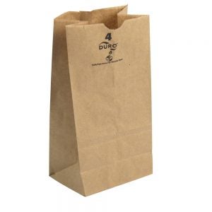 4 Pound Paper Bag | Raw Item