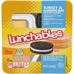 Turkey & American Cheese Cracker Stackers | Packaged