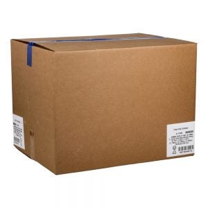 CONT PLAS 2CMPT BLK W/LID 126CT | Corrugated Box