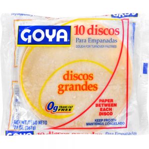 Discos Grande - Large Dough for Turnover Pastries | Packaged