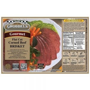 Flat Cut Corned Beef Brisket | Packaged