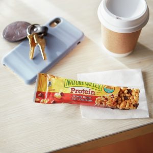 Peanut Butter Chocolate Protein Bar | Styled