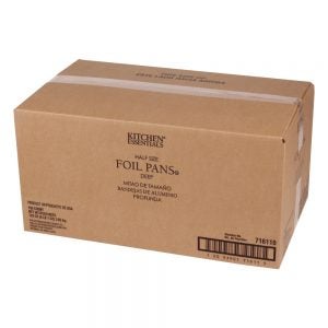 1/2 Size Foil Pans | Corrugated Box