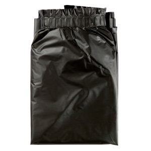 Black Plastic Table Skirt | Raw Item