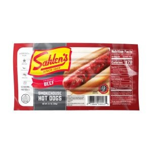 Beef Smokehouse Hot Dogs | Packaged