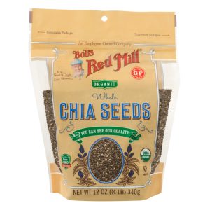 Organic Whole Chia Seeds | Packaged