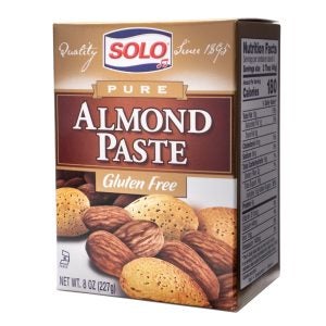 Solo Almond Paste 8oz | Packaged