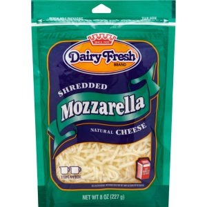 Shredded Mozzarella Cheese | Packaged