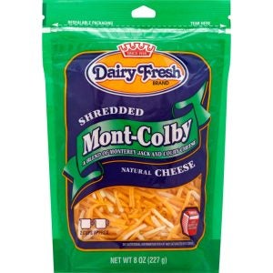 Shredded Monterey Jack and Colby Cheese | Packaged