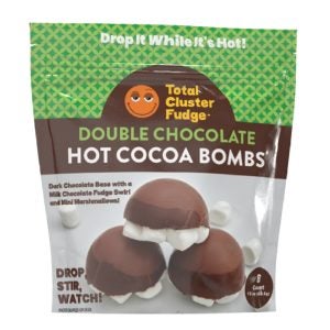 Dark Chocolate Hot Cocoa Bombs | Packaged