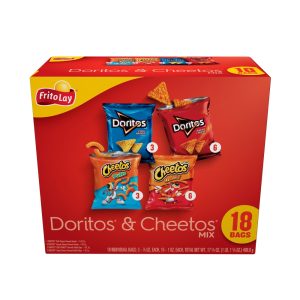 Doritos Cheetos Mix Variety Pack 18ct | Corrugated Box