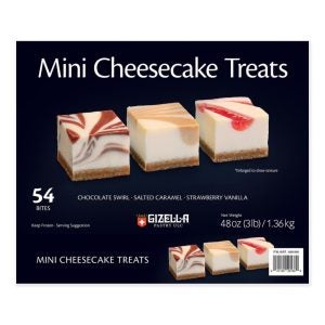 Mini Cheesecake Treats, Assorted | Packaged