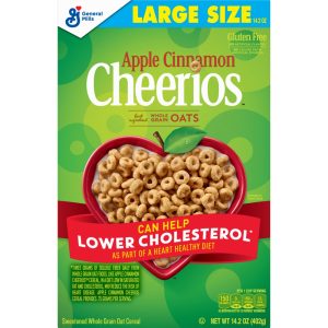 Apple Cinnamon Cheerios Cereal | Packaged