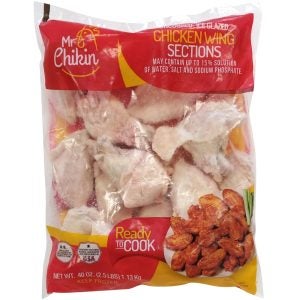 Chicken Wing Sections | Packaged