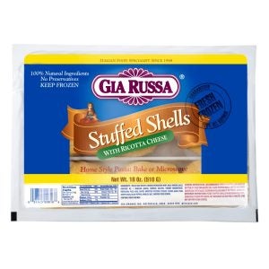 Gia Russa Stuffed Shells 18oz | Packaged