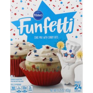 Seasonal Funfetti Cake Mix | Packaged