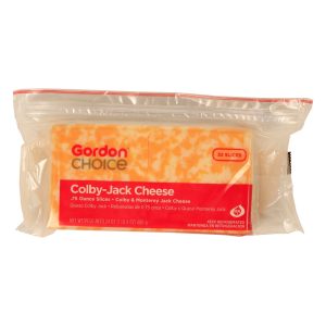Colby Jack Sliced Cheese | Packaged