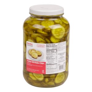 Kosher Dill Pickle Slices | Packaged