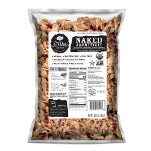 Jackfruit Veggie Shredded, Cooked | Packaged