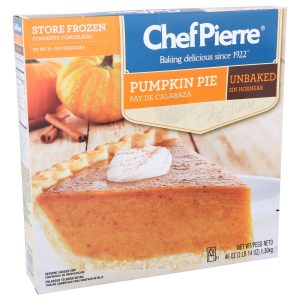 Pumpkin Pie, Unbaked | Packaged