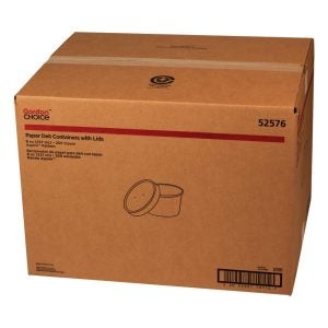 Deli Paper Containers, 8 oz. | Corrugated Box