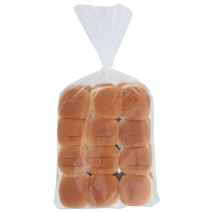 White Sliced Slider Buns, 2.5" | Packaged