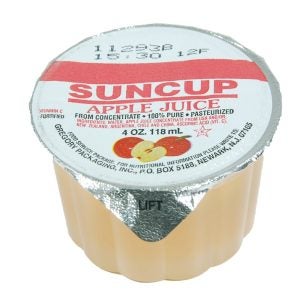 100% Apple Juice Cup | Packaged