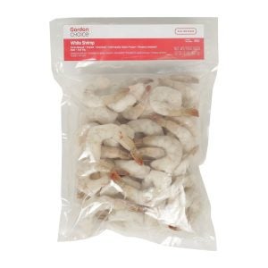 White Shrimp, Peeled & Deveined, Tail-On 16-20 ct. | Packaged