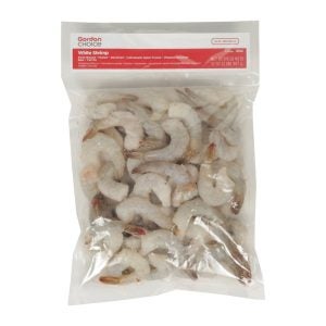 White Shrimp, Peeled & Deveined, Tail-On 26-30 ct. | Packaged