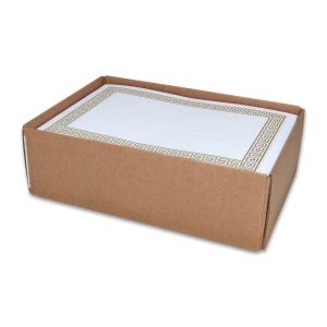 Greek Key Placemats | Packaged