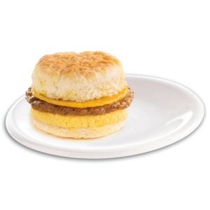 Sausage, Egg & Cheese Biscuit | Styled