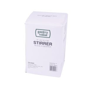 Wrapped Plastic Stirrers | Packaged