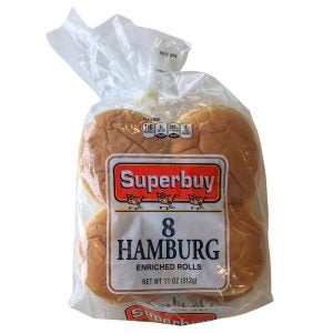 Hamburger Buns, 8s | Packaged