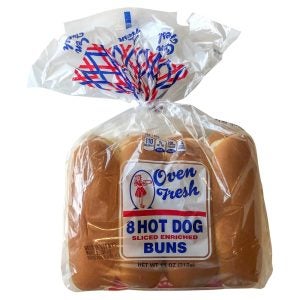 Ovenfresh Hot Dog Buns | Packaged