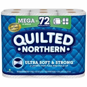Ultra Soft & Strong Mega Roll Toilet Tissue | Packaged